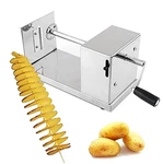 Techtongda Tornado Potato Spiral Cutter Manual Stainless Steel Twisted Silver. Fixed Price $34.92.