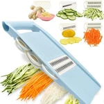 5 1 Mandoline Slicer Vegetable Cutter Multi Blade Potato Julienne Shredde. Fixed Price $11.09.