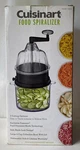 Cuisinart Food Spiralizer Manual 3 Cutting Options 4 Cup Brand New. Fixed Price $11.92.