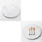 Honeycomb Round Marble Cheese Board New. Fixed Price $115.96.