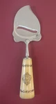 Spar Cheese Slicer 9" Bone Handle Carved Antler Stainless Norway Vintage Norge. Fixed Price $36.95.