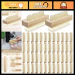 48 Pack Wooden Brushes Two-sided Heavy Duty Scrubbers For Nails & Toes Cl. Fixed Price $75.99.