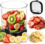Strawberry Slicer With Stainless Steel Blades Egg & Fruit Cup For Banan. Fixed Price $23.82.