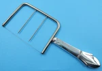 Vintage Danish Style Art Deco Sterling Handle Cheese Wire Slicer Cutter Mono. Fixed Price $49.50.