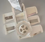 Norpro 6 1 Mandolin Slicer/grater. Juicer Piece. Never Used. Manuel Box. Fixed Price $12.00.