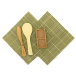 Bamboomn Sushi Making Kit - 2X Green Rolling 5 Piece Set, Deluxe. Fixed Price $16.64.