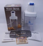 West Bend Electric Curly Cutter Crazy Spiral White 41004. Fixed Price $25.52.