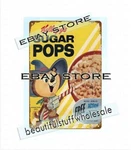 Artwork Prints 1960S Kellogg's Sugar Pops Cereal Food Nostalgia Metal Tin Sign. Fixed Price $19.56.
