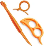 3PC Orange Peeler Tool Citrus Skin Remover Lemon Slicer Fruit Opener Kitchen Gad. Fixed Price $7.52.