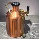 Growlerwerks Ukeg 128 Copper Pressurized Beer Tap System + CO2 Chargers. Fixed Price $134.99.