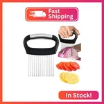 Hendiy Onion Slicer Holder, Large For Slicing Stainless Steel Tomat. Fixed Price $14.19.