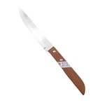 Quality Knives Thai Kiwi Brand Wood Handle Kitchen Tool Blade 4.5" Stainless New. Fixed Price $15.80.