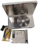 Chef Mark Electric Food Slicer Adjustable Thickness With ACCESSORIES4YE4660010. Fixed Price $133.34.