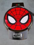 Marvel Spiderman Waffle Maker Model Number MVS-250CN (tested). Fixed Price $35.00.