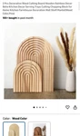 2 Pcs Decorative Cutting Board Wooden Rainbow Boho Kitchen S.... Fixed Price $11.11.