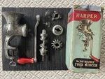 Vintage Harper No. 3181 Beatrice Food Mincer Chopper Worktop Table Mount. Fixed Price $42.73.