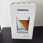 Corkcicle Whiskey Wedge & Glass - 9 Oz New. Fixed Price $22.00.