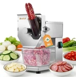Newhai Commercial 3MM Sausage Garlic Slicer, 200W Electric Ham Slicing Machine. Fixed Price $199.95.