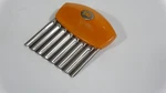Joie Slicer Crinkle Cutter Kitchen Cutting Tool - Orange Handle. Fixed Price $14.21.