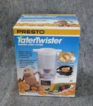 New Presto Tatertwister Electric Curly Cutter Spiral French Fries Vintage. Fixed Price $74.99.