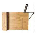 Natural Wood Wire Cheese Cutter Slicer & Board Gourmet 11X8" Picnic Ascot. Fixed Price $12.05.