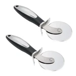 2 Pack Stainless Steel Pizza Wheel,kitchen Aid Cutter,safety And.... Fixed Price $15.50.