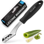 Zulay Kitchen Jalapeno Corer & Seed Medium, Silver, Rustic Copper, Gold. Fixed Price $21.82.