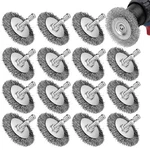 2 Inch Wire Brushes For Drill, Stainless Steel Wheel Kit With 1/.... Fixed Price $31.29.