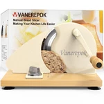 Manual Bread Slicer Stainless Steel Adjustable Width Sourdough Vanerepok Hand. Fixed Price $89.99.