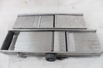 2 Used Commercial Bron Marque French & Update Stainless Steel Vegetable Slicer. Fixed Price $54.99.