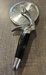 Kitchenaid Stainless Steel Pizza Wheel Cutter Heavy Duty - Black #KG113ER. Fixed Price $45.00.
