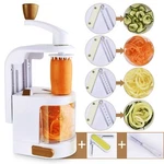 Vegetable Slicer Domserv Spiralizer Cutter Built-in 4 Rotating Blades..... Fixed Price $21.95.