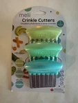 Melii Crinkle Cutters Wavy Knives Set Of Three. Fixed Price $11.99.