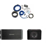Kicker 48VCVR122 Compvr 12" In Vented Box, W/ 47KEY5001 Amp With CK4 Kit .... Fixed Price $679.97.