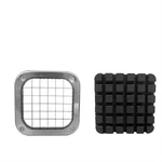 Botiliceer French Fry Cutter Stainless Steel Accessory 1/2" Blade, Silver. Fixed Price $14.91.