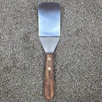 Dexter S242 Stainless Steel Hamburger Turner With Rosewood Handle - New. Fixed Price $29.99.