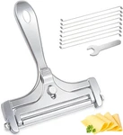 Cheese Slicer, Aidoit Stainless Steel Wire Adjustable Thickness. Fixed Price $14.37.