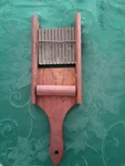 Antique Wooden Mandolin Vegetable Slicer "astor" Tucker & Dorsey MFG13.5" X 4.5". Fixed Price $12.99.