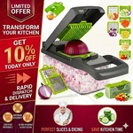 12 Vegetable Chopper Onion Cutter Mandoline Slicer Dicer Food Prep Shredder. Fixed Price $7.99.