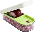Vidalia Wizard, Vegetable And Fruit Chopper With 2 Cup Base, Stainless Stee. Fixed Price $38.99.