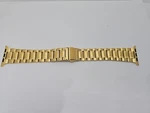 Gold Stainless Steel Clasp Band Apple 7" Long Metal Iwatch 1" Width. Fixed Price $16.50.