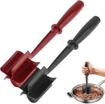 2PCS Meat Chopper,ground Beef Masher Red+black. Fixed Price $13.14.