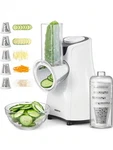 Reemix Electric Cheese Grater 5 Multi Blade Shredder Vegetable Slicer Home Kitch. Fixed Price $52.36.