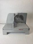 Nesco FS-120T Food Slicer With Tilt Stand Cast Aluminum Body 6.75 No Tray. Fixed Price $25.00.