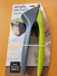 Simply Served Garlic Press, Mince Crush Cloves, Comfortable Handle, Dishwasher. Fixed Price $7.99.