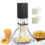 French Fry Cutter,vertical With 1/2 & 3/8 Inch Blade,profes.... Fixed Price $158.12.
