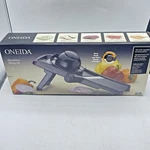Oneida Mandoline Slicing Set Thin Med Thick Slices Julienne Vegetable. Fixed Price $18.71.