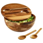 Joymay Salad Set With Lid 11.8 Inch Large Wooden .... Fixed Price $71.19.
