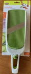 Chef'n Sleekslice Hand-held Mandoline Stainless Steel/plastic Green/white. Fixed Price $10.00.