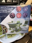 Megachef 10-IN-1 Multi-use Salad Spinning Slicer, Dicer And Chopper. Fixed Price $23.88.